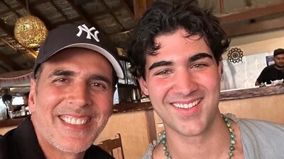 Akshay Kumar shared a photo to wish his son Aarav on his 23rd birthday Akshay Kumar shared a photo to wish his son Aarav on his 23rd birthday