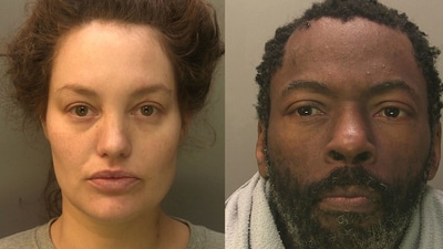 Constance Marten, 38, and Mark Gordon, 51, were arrested after a seven-week police hunt in January and February 2023 during which they spent time living in a tent. (Metropolitan Police via AP)) Constance Marten, 38, and Mark Gordon, 51, were arrested after a seven-week police hunt in January and February 2023 during which they spent time living in a tent. (Metropolitan Police via AP))
