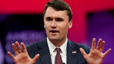 Charlie Kirk was the executive director of the conservative Turning Point USA advocacy group. (REUTERS)