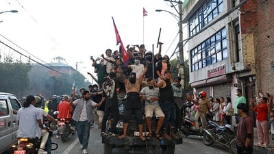 Nepal was engulfed by deadly protests last week, led mainly by teenagers and young adults, that forced the country’s top leadership to resign. (Prabin Ranabhat/AFP) Nepal was engulfed by deadly protests last week, led mainly by teenagers and young adults, that forced the country’s top leadership to resign. (Prabin Ranabhat/AFP)