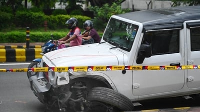In first five months of 2025, Delhi police recorded 2,235 road accidents, which caused 577 deaths. (HT File/Representative image) In first five months of 2025, Delhi police recorded 2,235 road accidents, which caused 577 deaths. (HT File/Representative image)