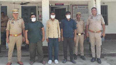 The victim was finally recovered on Sunday and five suspects were also arrested after they struck a final deal settling for ₹50 lakh, and arrived to collect it in Greater Noida. (HT Photos) The victim was finally recovered on Sunday and five suspects were also arrested after they struck a final deal settling for ₹50 lakh, and arrived to collect it in Greater Noida. (HT Photos)
