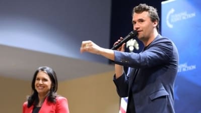 Tulsi Gabbard holds back tears as she honors Charlie Kirk (tulsigabbard/Instagram) Tulsi Gabbard holds back tears as she honors Charlie Kirk (tulsigabbard/Instagram)