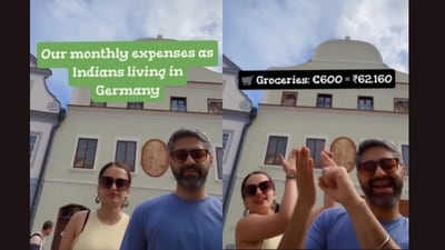 The couple's monthly spending crosses 3,000 euros, or roughly ₹3.1 lakh. (Instagram/@payalineurope) The couple's monthly spending crosses 3,000 euros, or roughly ₹3.1 lakh. (Instagram/@payalineurope)