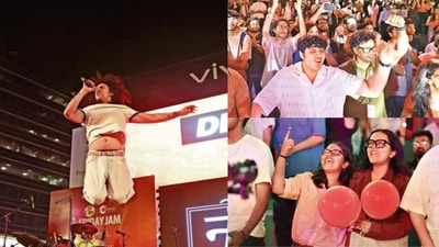 Sahil Samuel, aka Naalayak was the headliner for the second week of HT City Friday Jam Season 10. (Photos: HTBS)