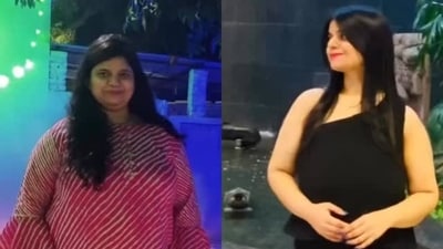 The before and after transformation that reveals what quitting sugar can do to your body! The before and after transformation that reveals what quitting sugar can do to your body!