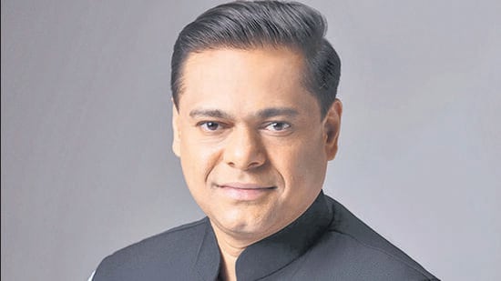 **EDS: TO GO WITH STORY** Mumbai: Newly appointed Mumbai BJP President Ameet Satam. (PTI Photo)(PTI08_25_2025_000132B) (PTI)