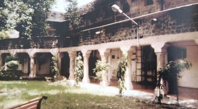 The Dara Shikoh library compound. Originally the mansion of a Mughal noble, it later became the residence of David Ochterlony, the first British Resident at Shah Alam’s court. (RAJ K RAJ /HT PHOTO) The Dara Shikoh library compound. Originally the mansion of a Mughal noble, it later became the residence of David Ochterlony, the first British Resident at Shah Alam’s court. (RAJ K RAJ /HT PHOTO)