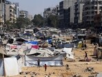 The Israeli military on Tuesday launched ground offensive into Gaza City, the largest urban hub in the Gaza Strip.(REUTERS)
