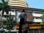 The Bombay Stock Exchange in Mumbai.