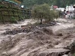 Several areas were washed away after heavy rains triggered a cloudburst in Dehradun on Tuesday, September 16, 2025. Several areas were washed away after heavy rains triggered a cloudburst in Dehradun on Tuesday, September 16, 2025.