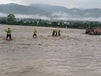 Hundreds of residents were evacuated to safer locations.