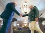 President Donald Trump and Prime Minister Narendra Modi at the White House in February 2025.
