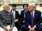 Prime Minister Narendra Modi with US President Donald Trump at the White House in Washington in February 2025. Prime Minister Narendra Modi with US President Donald Trump at the White House in Washington in February 2025.