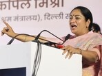 She added that PM Modi has instilled a "new energy" in the country through his leadership and countries like even the US “salutes” India. She added that PM Modi has instilled a "new energy" in the country through his leadership and countries like even the US “salutes” India.