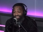 Boxer Adrien Broner was kicked off Cam'ron's show after making flirtatious remarks about co-host Treasure Wilson. Boxer Adrien Broner was kicked off Cam'ron's show after making flirtatious remarks about co-host Treasure Wilson.