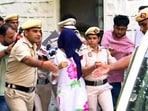 The woman driver of the BMW car, Gaganpreet Kaur, aged 38 years, resident of Gurugram, Haryana, arrested by Delhi Police in New Delhi The woman driver of the BMW car, Gaganpreet Kaur, aged 38 years, resident of Gurugram, Haryana, arrested by Delhi Police in New Delhi