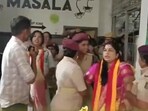The program, organized by the Railway Department at the Desi Masala Hotel in Gandhinagar, was called off .