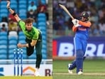 Abhishek Sharma, right, took Shaheen Afridi on and how? Abhishek Sharma, right, took Shaheen Afridi on and how?