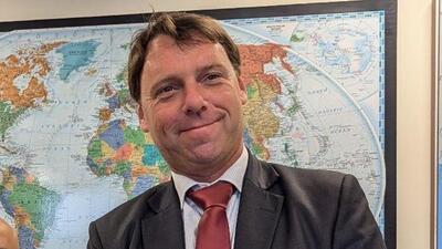 A US embassy spokesperson said Brendan Lynch had a “positive meeting “in Delhi with his counterpart to discuss the “next steps in bilateral trade negotiations” . (X/nepalembassyusa) A US embassy spokesperson said Brendan Lynch had a “positive meeting “in Delhi with his counterpart to discuss the “next steps in bilateral trade negotiations” . (X/nepalembassyusa)