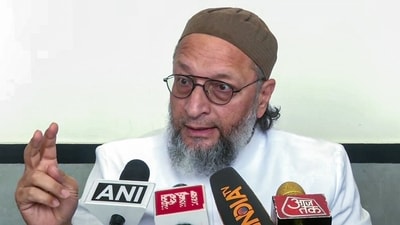 AIMIM chief and MP Asaduddin Owaisi speaks to the media. (ANI file) AIMIM chief and MP Asaduddin Owaisi speaks to the media. (ANI file)