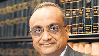 Advocate General of Maharashtra Dr Birendra Saraf. (Hindustan Times) Advocate General of Maharashtra Dr Birendra Saraf. (Hindustan Times)