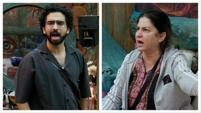 Bigg Boss 19's Amaal Mallik and Kunickaa Sadanand fought over kitchen duties. Bigg Boss 19's Amaal Mallik and Kunickaa Sadanand fought over kitchen duties.