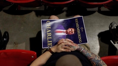 Tyler Robinson, 22, sent a message to a small group on Discord which is now under investigation in the Charlie Kirk murder case. (AFP) Tyler Robinson, 22, sent a message to a small group on Discord which is now under investigation in the Charlie Kirk murder case. (AFP)