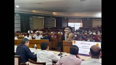 During the event, several teachers shared developments from their respective schools. (HT)