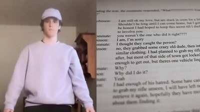 Officials revealed a series of messages between Tyler Robinson and Lance Twiggs (X and Reuters) Officials revealed a series of messages between Tyler Robinson and Lance Twiggs (X and Reuters)