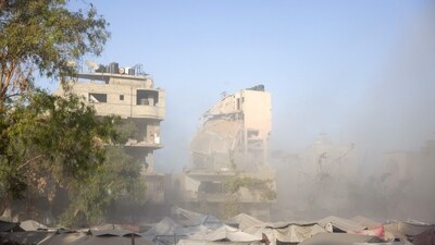 The UN body said that the "forced and massive displacement of families from Gaza City" would be a threat to the "most vulnerable". (AFP) The UN body said that the "forced and massive displacement of families from Gaza City" would be a threat to the "most vulnerable". (AFP)