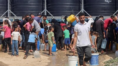 The move will deepen an already severe humanitarian crisis in the Gaza Strip, displacing hundreds of thousands of residents. (AFP) The move will deepen an already severe humanitarian crisis in the Gaza Strip, displacing hundreds of thousands of residents. (AFP)