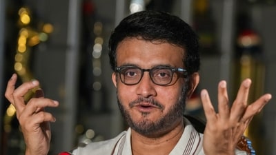 Former BCCI President Sourav Ganguly during an event (PTI) Former BCCI President Sourav Ganguly during an event (PTI)