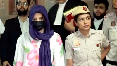 Investigators said Gaganpreet Makkad insisted on taking the victims to the hospital around 20 kilometres from the accident site, bypassing closer options. (PTI) Investigators said Gaganpreet Makkad insisted on taking the victims to the hospital around 20 kilometres from the accident site, bypassing closer options. (PTI)