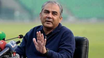 Chairman of Pakistan Cricket Board, Mohsin Naqvi (AP) Chairman of Pakistan Cricket Board, Mohsin Naqvi (AP)