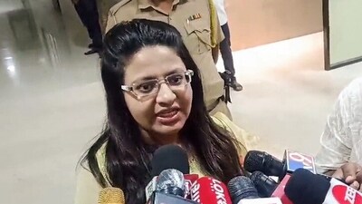Former IAS trainee Puja Khedkar. (ANI photo) Former IAS trainee Puja Khedkar. (ANI photo)