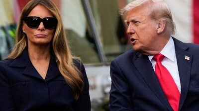 US President Donald Trump and first lady Melania Trump. (AP) US President Donald Trump and first lady Melania Trump. (AP)