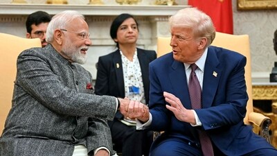 US President Donald Trump shakes hands with Prime Minister Narendra Modi in the Oval Office of the White House in Washington, DC (AFP file) US President Donald Trump shakes hands with Prime Minister Narendra Modi in the Oval Office of the White House in Washington, DC (AFP file)