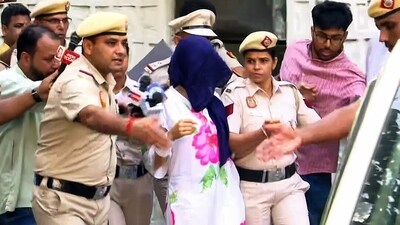 The woman driver of the BMW car, Gaganpreet Kaur, aged 38 years, resident of Gurugram, Haryana, arrested by Delhi Police in New Delhi (ANI ) The woman driver of the BMW car, Gaganpreet Kaur, aged 38 years, resident of Gurugram, Haryana, arrested by Delhi Police in New Delhi (ANI )