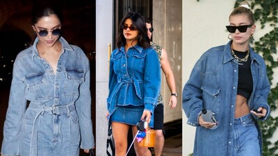 deepika padukone denim dress Deepika Padukone x Levi's in New Campaign : r/BollywoodFashion