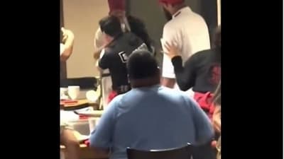 Screengrab from viral video. (X/@TheKevinDalton)