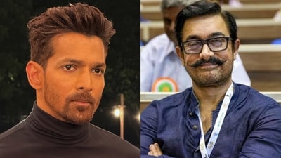 Harshvardhan Rane and Aamir Khan