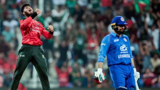 Bangladesh's Rishad Hossain also claimed a couple of wickets and complemented Nasum Ahmed well from the other end.(ANI)