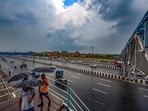 The national capital on Wednesday recorded a minimum temperature of 25.6 degrees Celsius and a maximum of 36.3 degree Celsius.