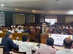 During the event, several teachers shared developments from their respective schools. (HT) During the event, several teachers shared developments from their respective schools. (HT)