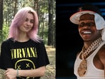 Iryna Zarutska and rapper DaBaby. Iryna Zarutska and rapper DaBaby.