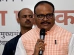 UP deputy chief minister Brajesh Pathak (HT File Photo)