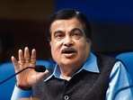 Union highways minister Nitin Gadkari on Tuesday said that over a dozen excavators and 50 earthmovers are deployed round the clock for clearing and repairs of Jammu Srinagar national highway which has seen frequent disruption leading to heavy loss to fruit growers and shortage of essentials. (HT File)