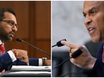FBI chief Kash Patel and democrat senator Cory Booker engaged in a heated exchange during the hearing. FBI chief Kash Patel and democrat senator Cory Booker engaged in a heated exchange during the hearing.
