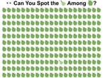 Can you spot the pear hidden among the apples in under 10 seconds?